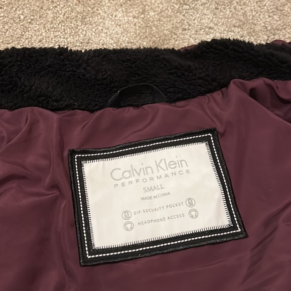 CK magenta puffer vest - Picture 2 of 3